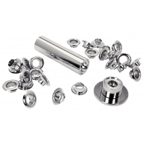 RAPİD KUŞGÖZÜ DELİK HALKA ALİMİNYUM 6 MM 25 ADET