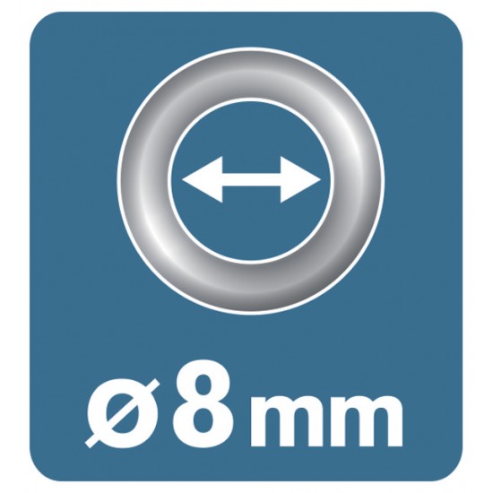 RAPİD KUŞGÖZÜ DELİK HALKA ALİMİNYUM 8 MM 25 ADET