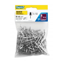 RAPİD PERÇİN Ø4.8 x 10mm ALÜMİNYUM 100 ADET