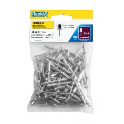 RAPİD PERÇİN Ø4.8 x 14mm ALÜMİNYUM 100 ADET