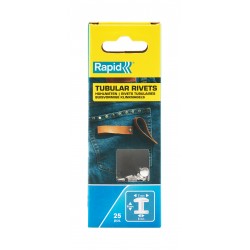 RAPİD BORU PERÇİN 7X3X9 MM ÇAP 7X3 ALİMİNYUM 25 ADET
