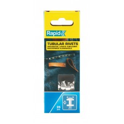 RAPİD BORU PERÇİN 8X3X9 MM ÇAP 8X3 ALİMİNYUM 25 ADET