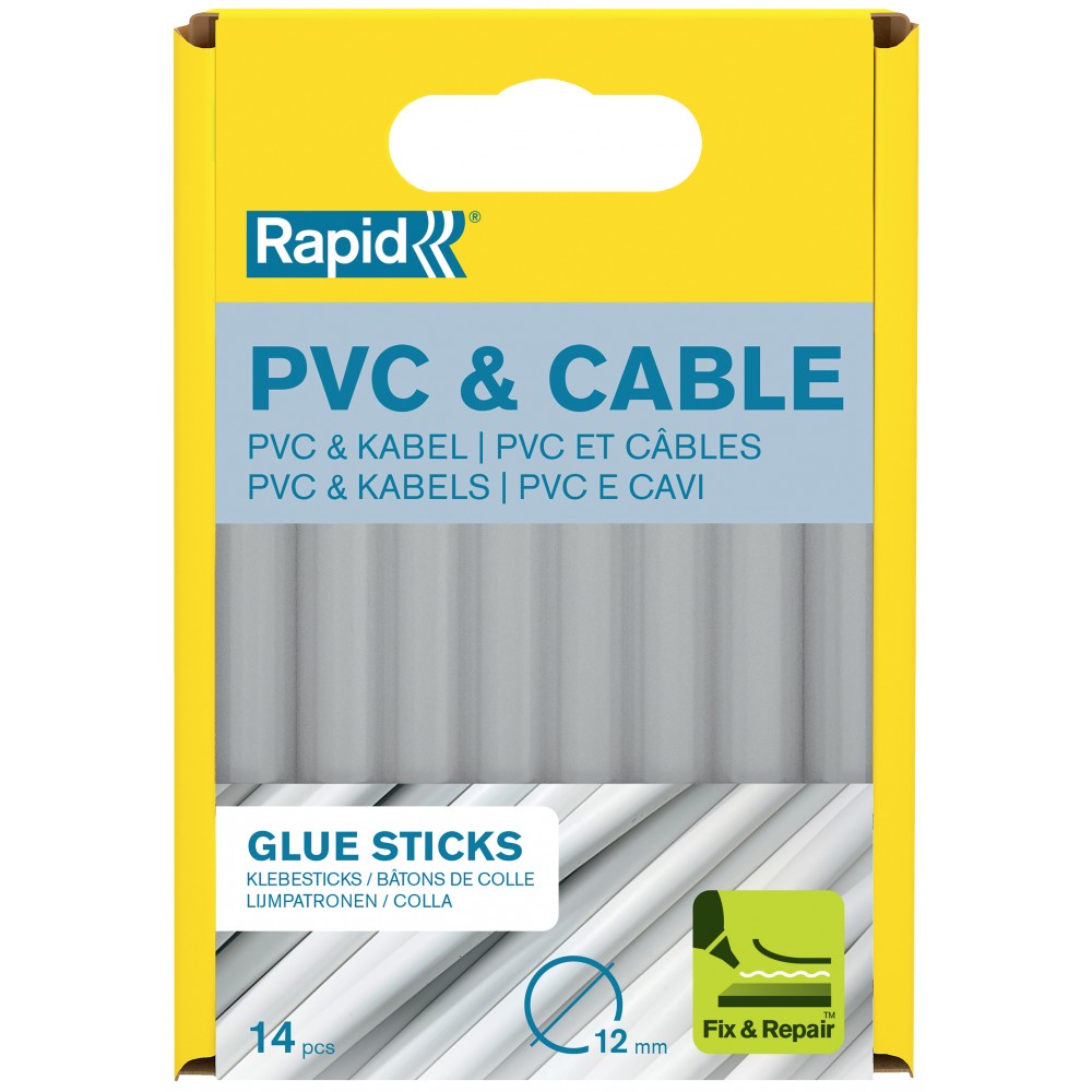 RAPİD SİLİKON 12x94mm PVC/KABLO 125 Gr (ŞEFFAF)