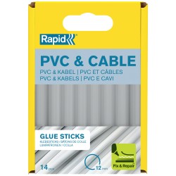 RAPİD SİLİKON 12x94mm PVC/KABLO 125 Gr (ŞEFFAF)