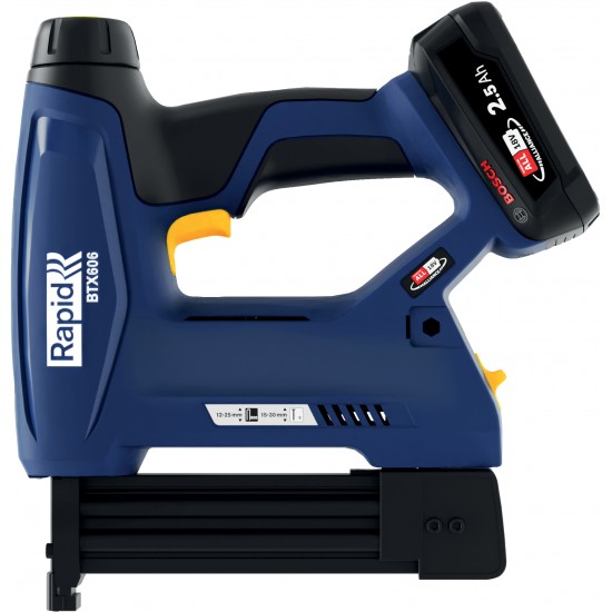 RAPİD BTX606 PİLLİ ZIMBA / ÇİVİ ÇAKMA TABANCASI (BOSCH 18V PİL İLE ÇALIŞIR) RAPİD BTX606 PİLLİ ZIMBA / ÇİVİ ÇAKMA TABANCASI (BOSCH 18V PİL İLE ÇALIŞIR)