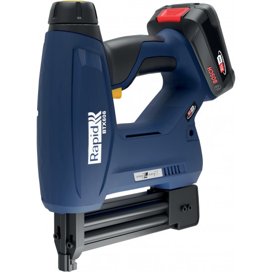RAPİD BTX606 PİLLİ ZIMBA / ÇİVİ ÇAKMA TABANCASI (BOSCH 18V PİL İLE ÇALIŞIR) RAPİD BTX606 PİLLİ ZIMBA / ÇİVİ ÇAKMA TABANCASI (BOSCH 18V PİL İLE ÇALIŞIR)