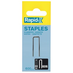 RAPİD ZIMBA TELİ 606/30MM 0.6M U BLİSTER REÇİNE KAPLI