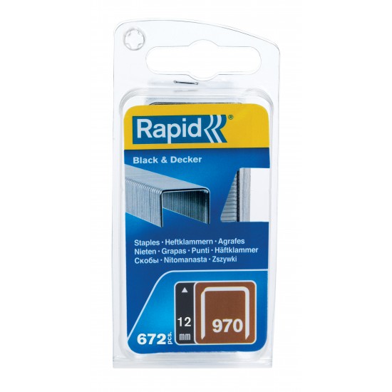 RAPİD ZIMBA TELİ 970/12mm 0.67M (BLACK & DECKER) RAPİD ZIMBA TELİ 970/12mm 0.67M (BLACK & DECKER)