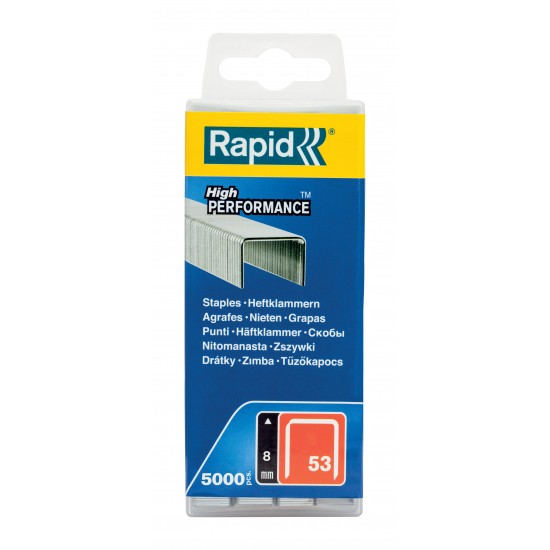 RAPİD ZIMBA TELİ 53/8 5M PLASTİK KUTU RAPİD ZIMBA TELİ 53/8 5M PLASTİK KUTU