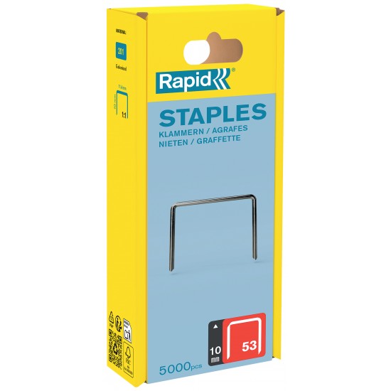 RAPİD ZIMBA TELİ 53/10 5M PLASTİK KUTU RAPİD ZIMBA TELİ 53/10 5M PLASTİK KUTU