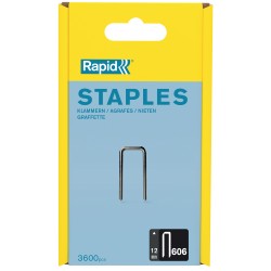 RAPİD ZIMBA TELİ 606/12MM 3.6M U PAKET REÇİNE KAPLI