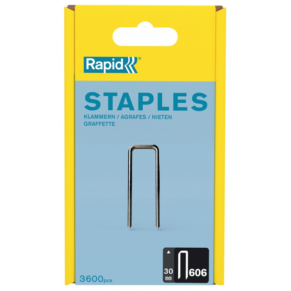 RAPİD ZIMBA TELİ 606/30MM 3.6M U PAKET REÇİNE KAPLI